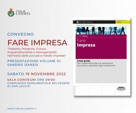 Design convegno fare impresa