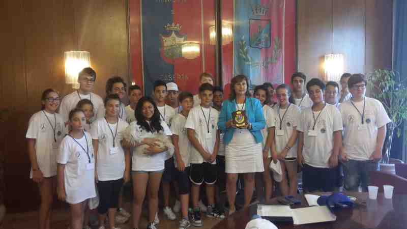 ragazzi campo scuola protezione civile